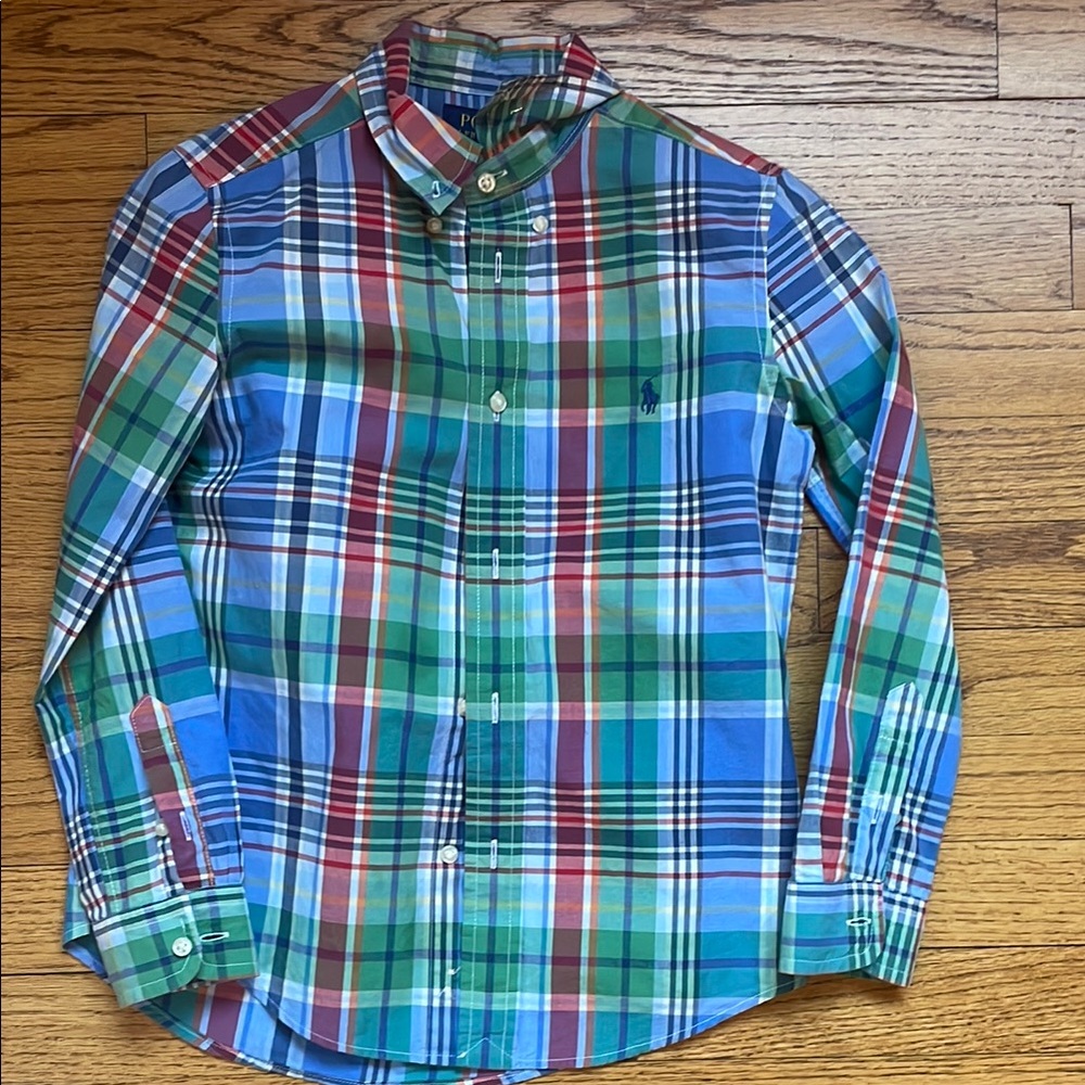 Polo by Ralph Lauren Men's Vibrant Plaid Shirt